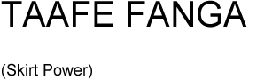TAAFE FANGA